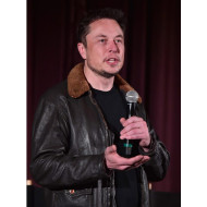 Elon Musk Brown Jacket