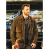 Chris Evans Ghosted Leather Jacket