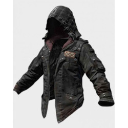 PlayerUnknown’s Battlegrounds Black Hooded Jacket