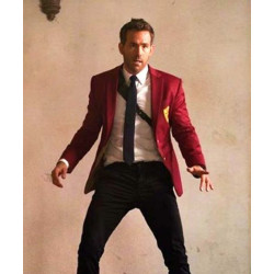 Ryan Reynolds Red Notice Red Blazer