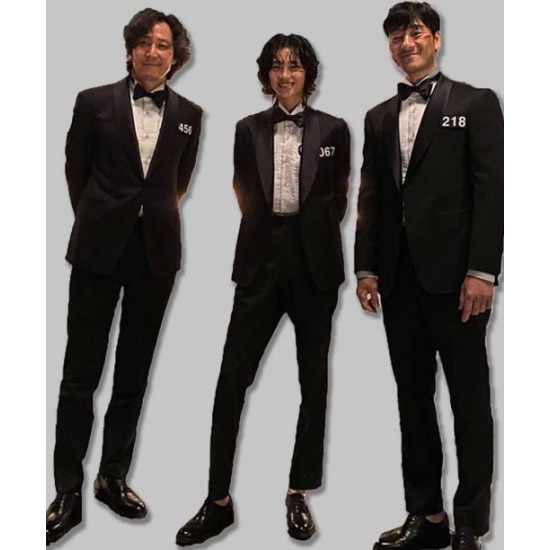 Squid Game Final Game Black Tuxedo Squid Game Final Game Black Tuxedo