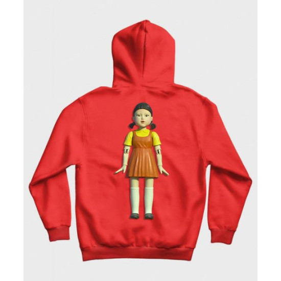 Squid Game Doll Hoodie Squid Game Doll Hoodie
