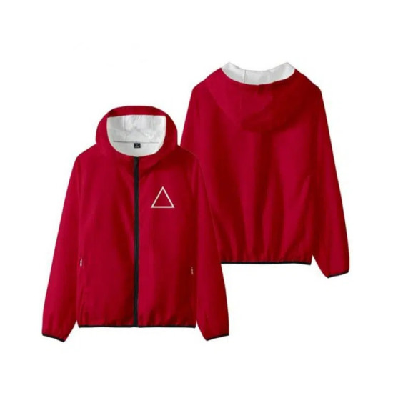 Squid Game Guard Pink Hoodie