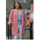 Cupid for Christmas Melanie Stone Pink Coat
