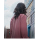 Cupid for Christmas Melanie Stone Pink Coat