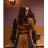 Misbehaviour Keira Knightley Suede Leather Coat