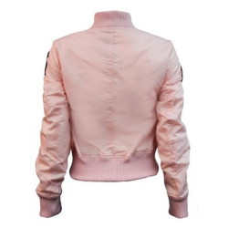 Womens Top Gun MA-1 Jacket With Patches