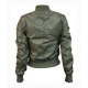 Womens Top Gun MA-1 Olive Bomber Jacket